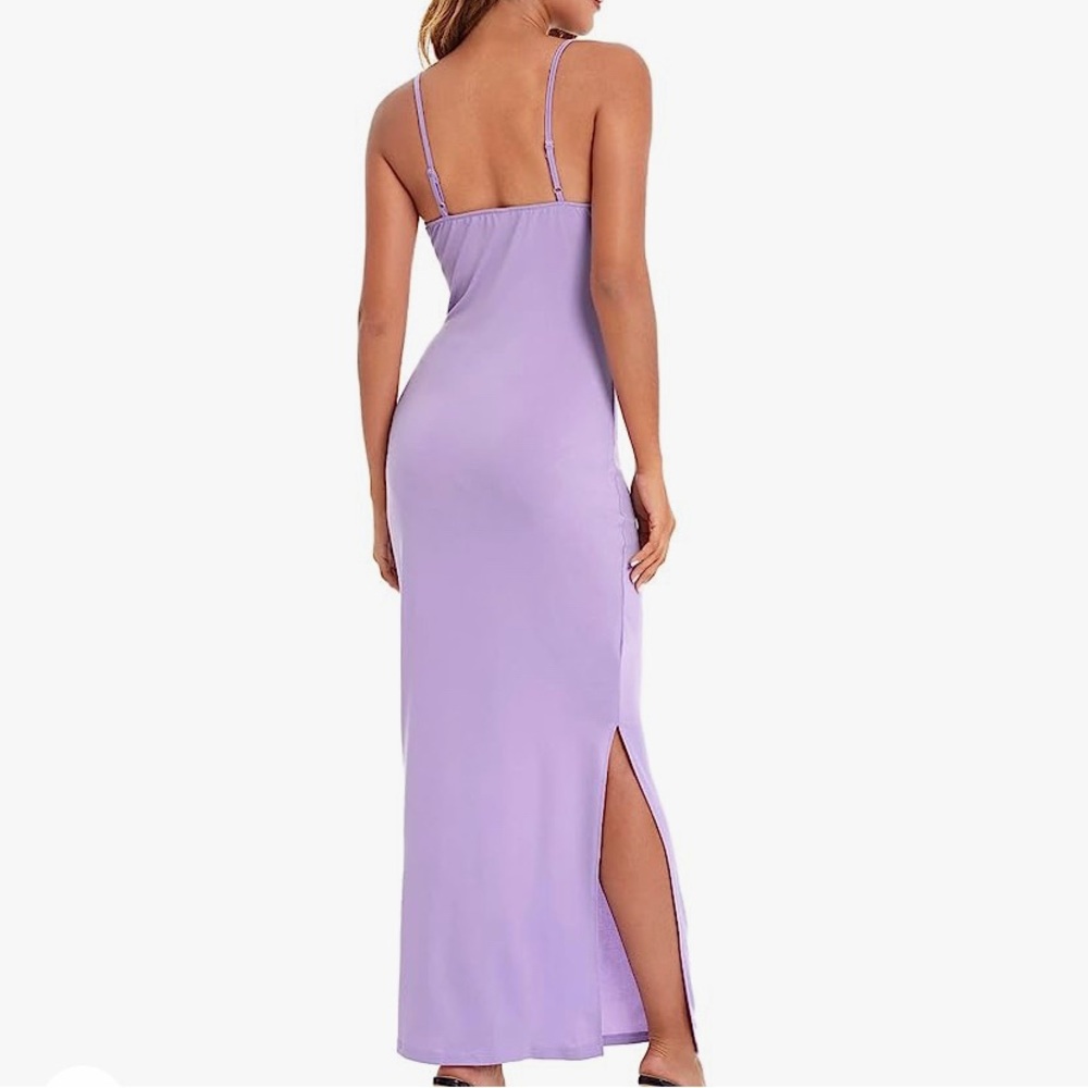 NWT small Verusa adjustable strap long dress